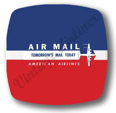 AA Air Mail Sticker Magnets